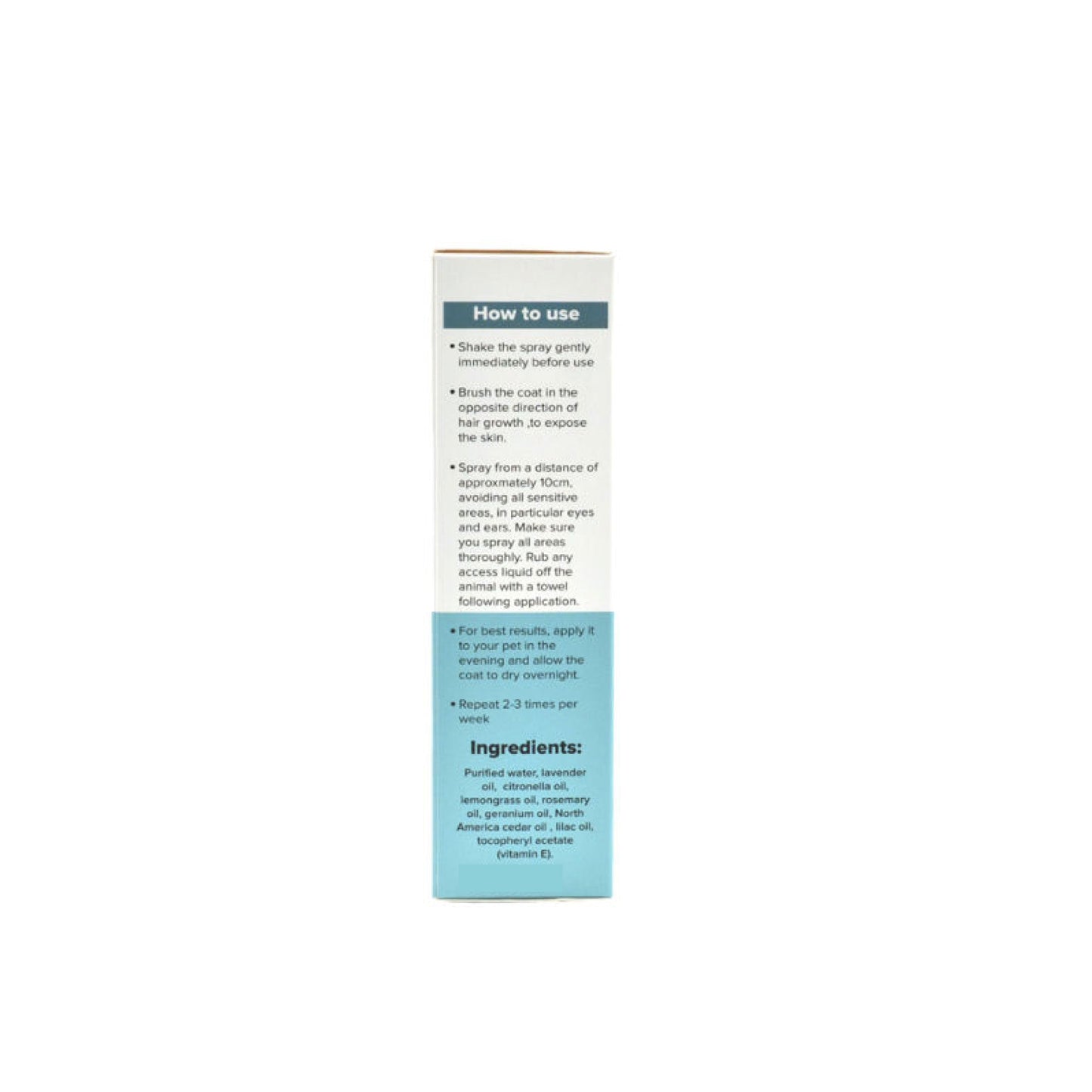 100ml Pet Flea Tick Spray - Dog or Cat Organic Natural Lavender Oil Repellent-3