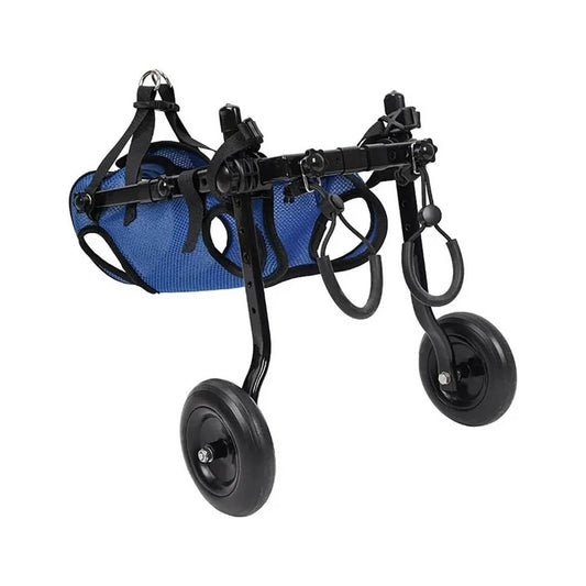 Rooster Farms Dog Wheelchair for Back Legs - Adjustable Height Mobility Aid-0