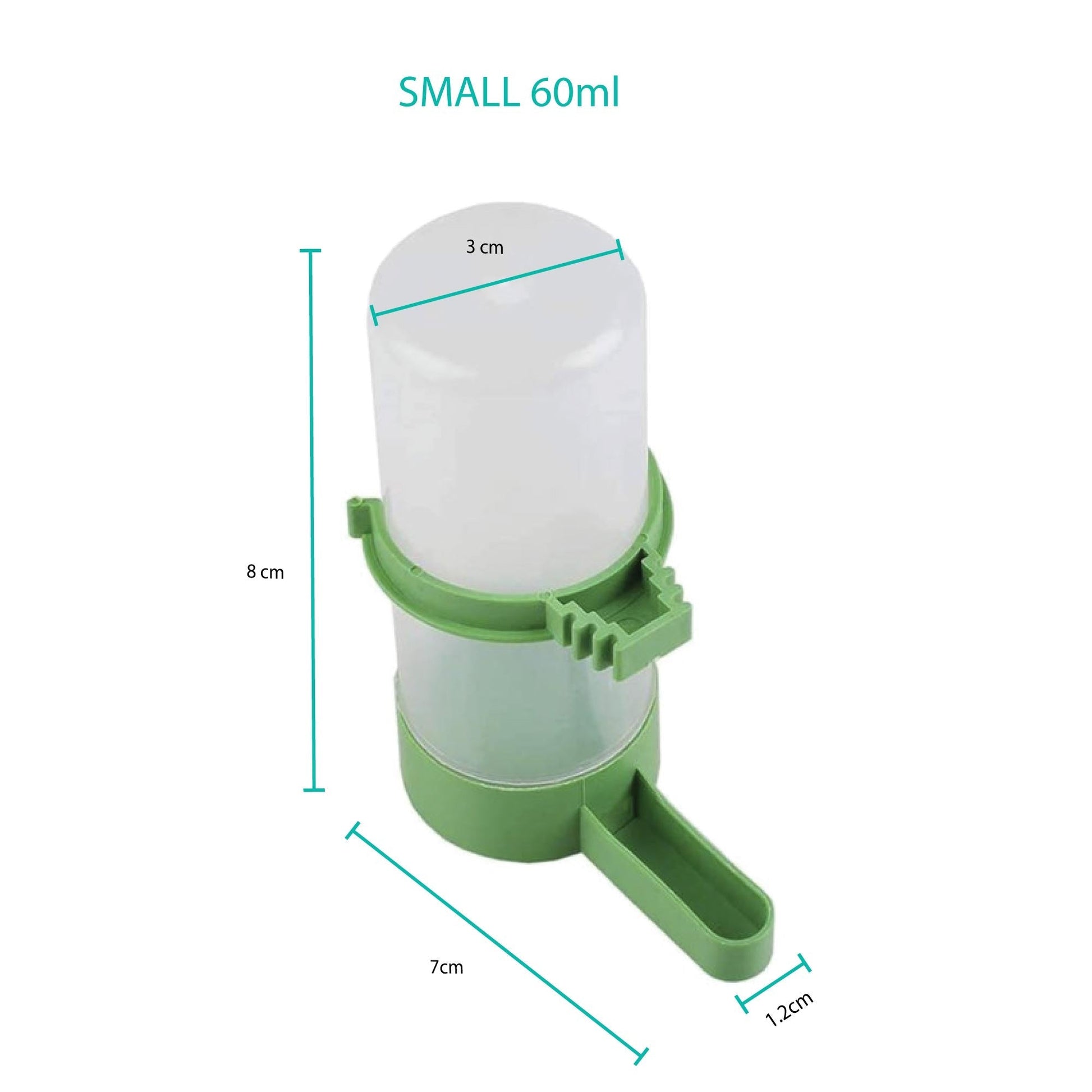 Bird Cage Water Dispenser Drinker Automatic Pet Parrot Budgie Cockatiel Aviary-4