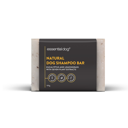 Solid Dog Shampoo Bar: Neem Seed, Lemongrass and Eucalyptus-0