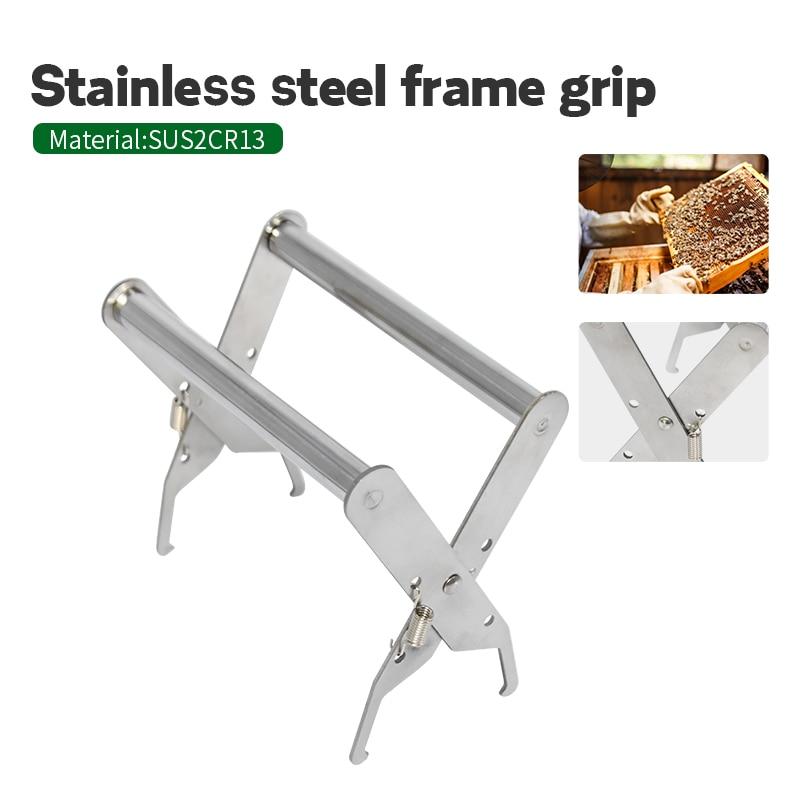 Stainless Steel Beehive Frame Grip Holder, Lifter, Gripper, Bee Hive Capture Grip-0