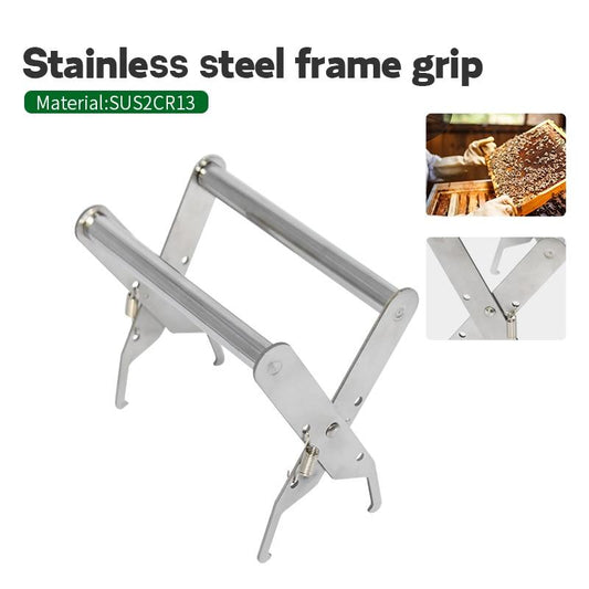 Stainless Steel Beehive Frame Grip Holder, Lifter, Gripper, Bee Hive Capture Grip-0