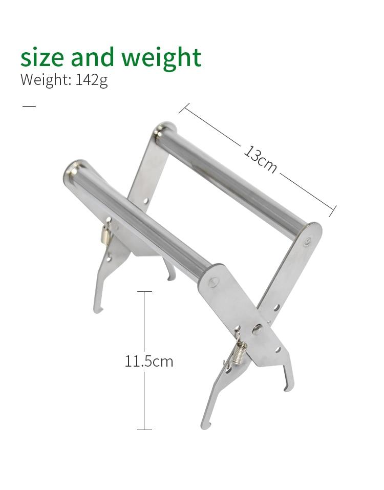 Stainless Steel Beehive Frame Grip Holder, Lifter, Gripper, Bee Hive Capture Grip-2